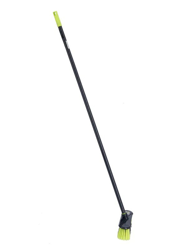 RoyalFord Floor Long Broom with Handle, Green/Grey