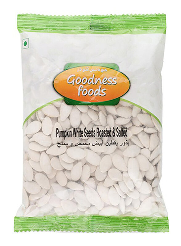 

Goodness Foods Pumpkin White Seeds Roasted & Salted, 100g