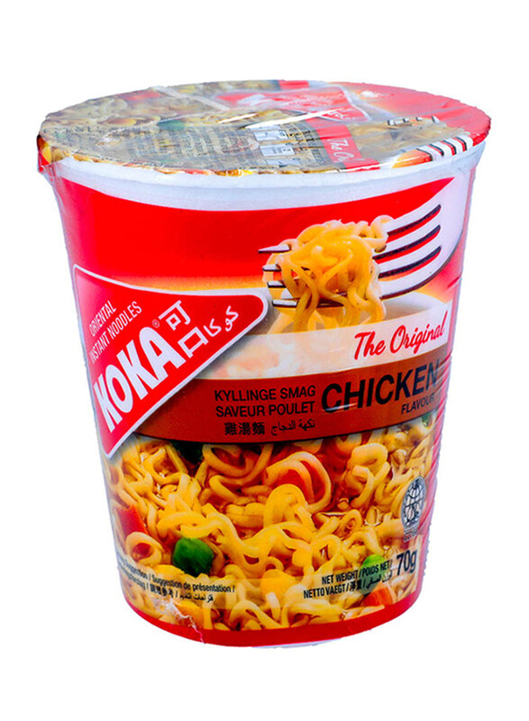 

Koka Chicken Flavour Instant Noodle Cup, 70g
