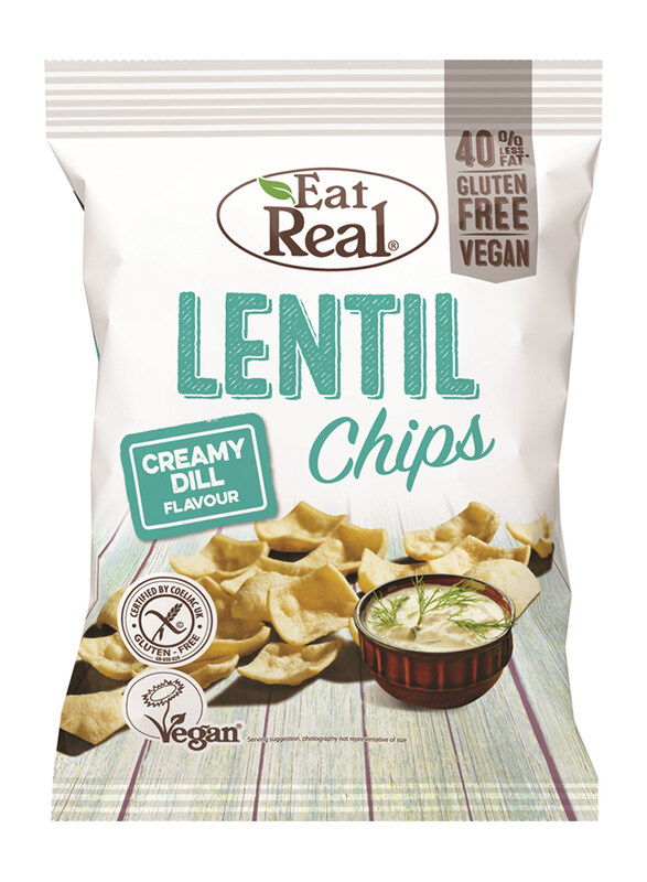 

Eat Real Creamy Dill Lentil Chips, 113g