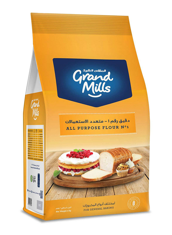 Grand Mills Flour No. 1 All Purpose, 2 Kg