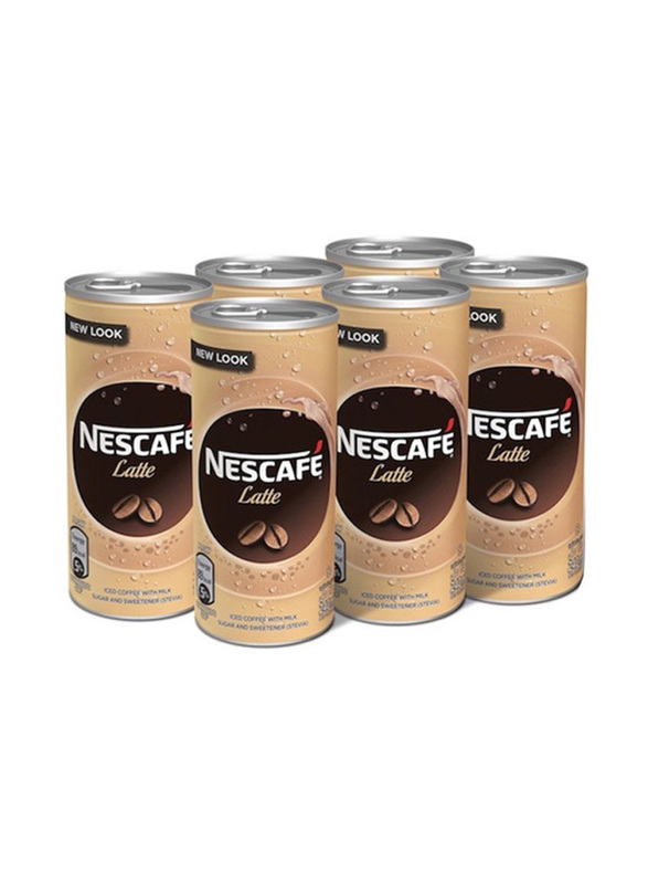 Nescafe Iced Latte Drink, 6 x 240ml