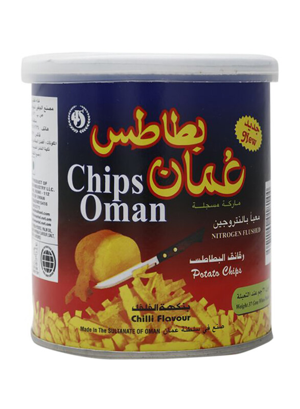 

Oman Chips Chili Potato Chips, 37g