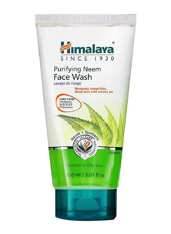 Himalaya Herbals Purifying Neem Face Wash for Pimples, 150ml