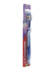 Colgate Zig Zag Flexible Toothbrush, Blue, Medium