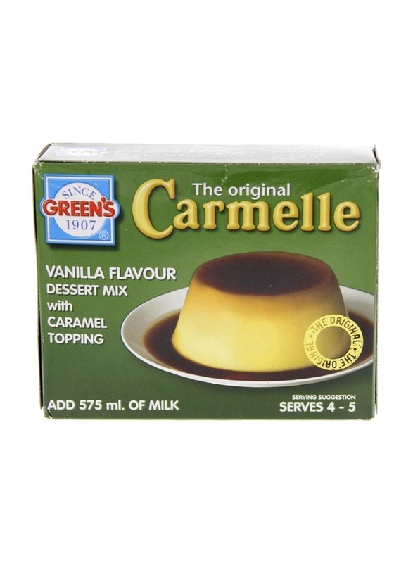 Green's Carmelle Vanilla Flavour Dessert Mix with Caramel Topping, 70g