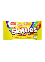 Skittles Limited Edition Smoothies Yogurt and Fruit Flavour Chewy Candy, 38g