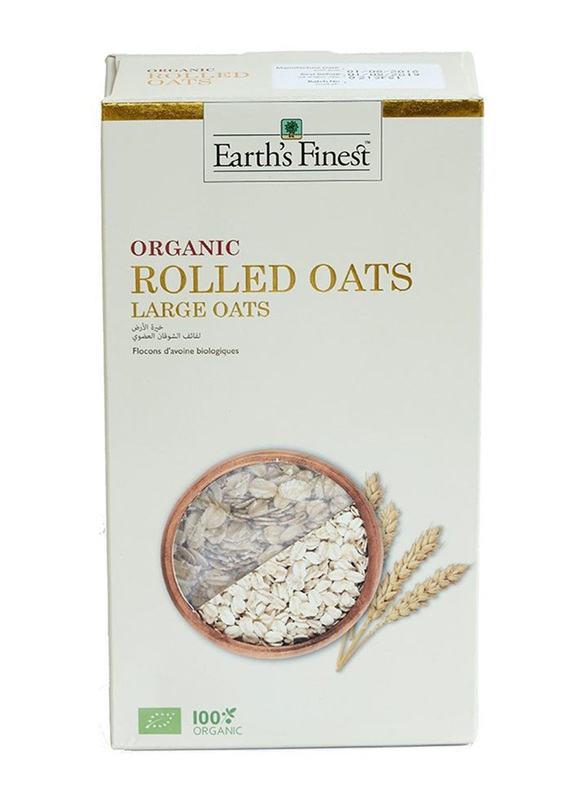 Earth’s Finest Organic Rolled Oats, 500g