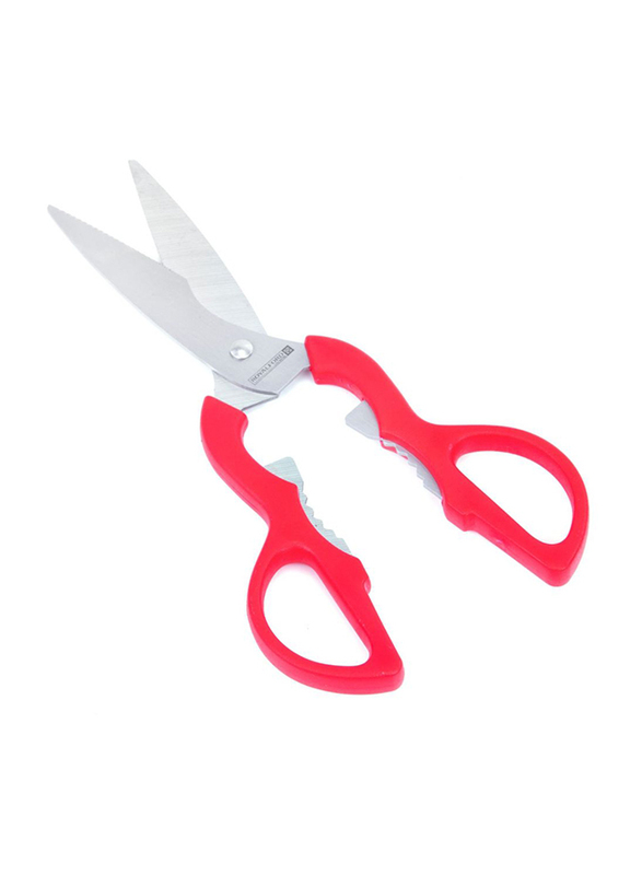 رويال فورد طقم سكاكين مطبخ من 4 قطع ، أحمر / فضي