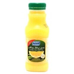 Al-Marai No Added Sugar Orange Juice with Pulp, 300ml