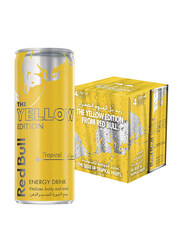 Red Bull The Yellow Edition Blueberry Energy Drink, 4 Cans x 250ml