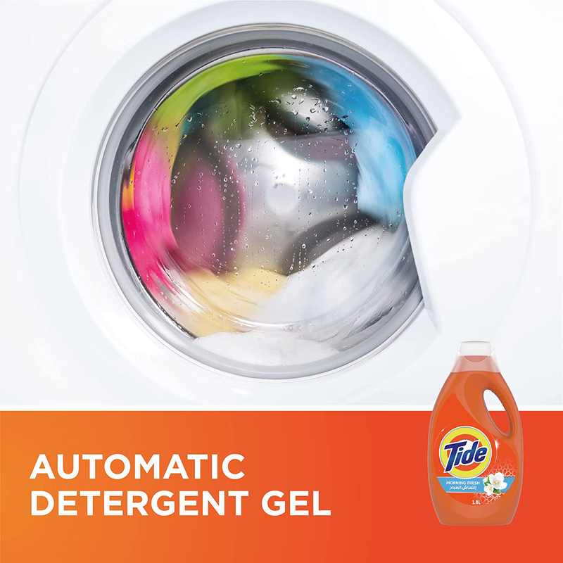 Tide Automatic Power Gel Laundry Detergent, 2 x 1.8 Liters