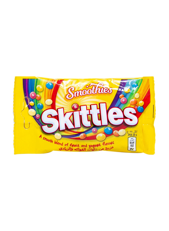 Skittles Yogurt & Fruit Flavour Smoothies Candies, 38g