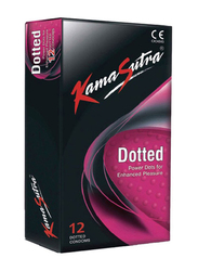 Kamasutra Dotted Condoms, 12 Pieces