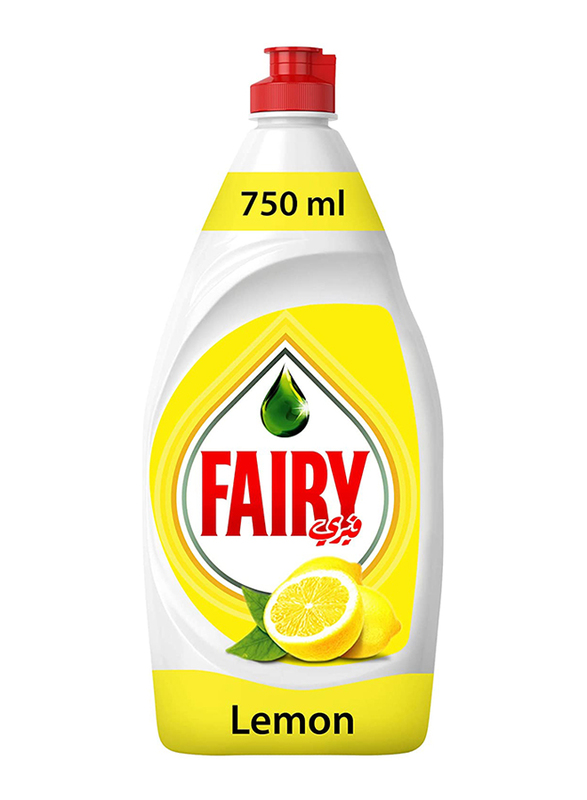 Fairy Dishwashing Liquid with Lemon Scent, 600ml