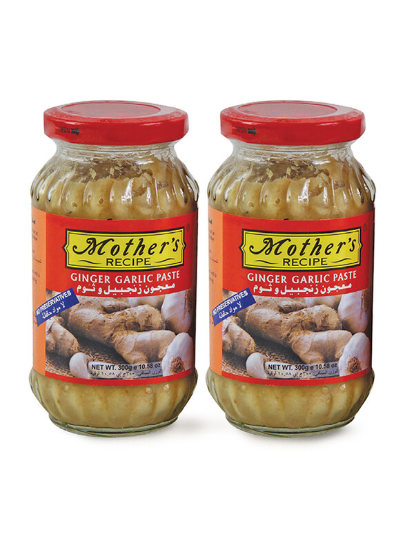 

Mothers Recipe Ginger Garlic Paste, 2 Jar x 300g