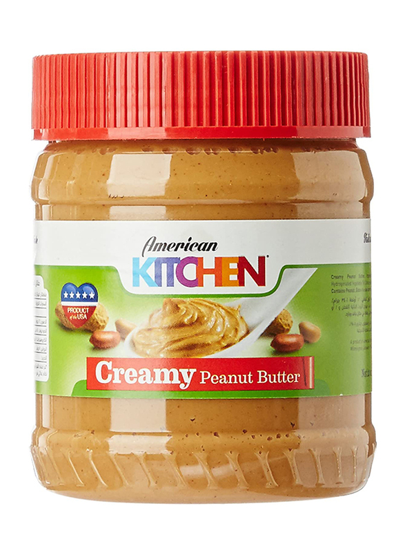 American Kitchen Creamy Peanut Butter, 340g