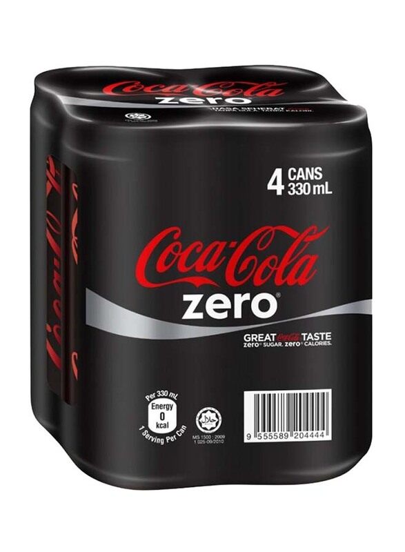 

Coca Cola Zero Can, 6 x 330ml