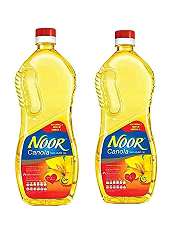 

Noor Pure Canola Oil, 2 x 1.5 Ltr