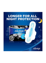 Always Night Ultra-Thin Sanitary Pads, Longer, 7 Pads
