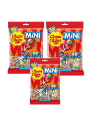 Chupa Chups Mini Assorted Lollipops With Vitamin C, 35 x 210g
