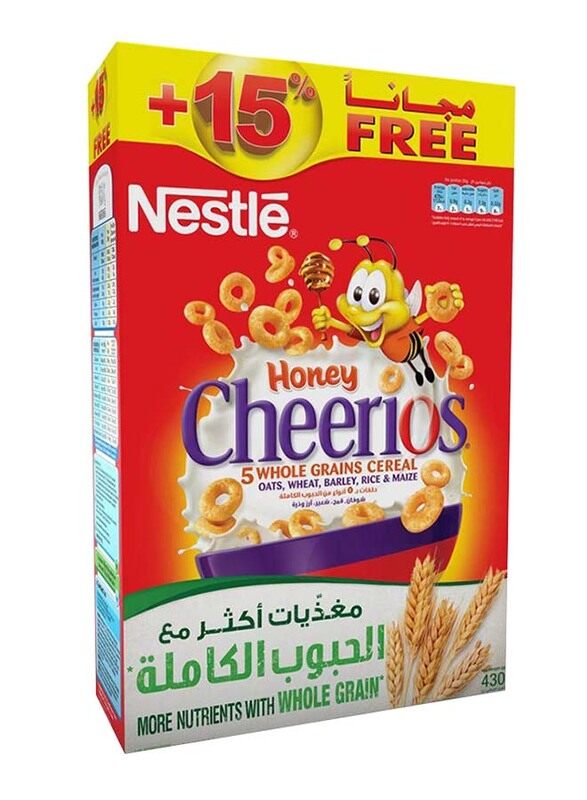 

Nestle Honey Cheerios Breakfast Cereal 430g