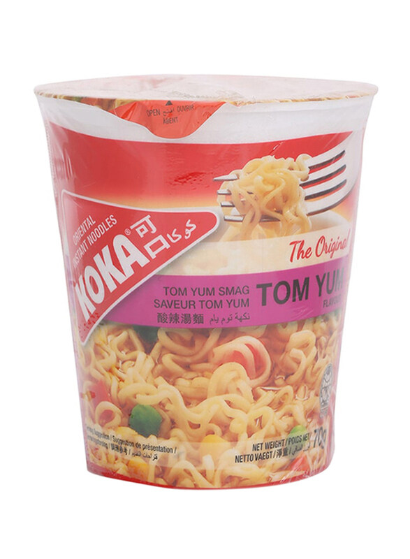 

Koka Tom Yum Flavour Instant Noodle Cup, 70g