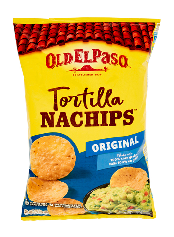 Old El Paso Original Nachips Chips, 185g