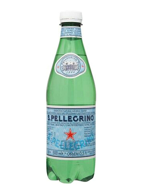 

San Pellegrino Natural Sparkling Mineral Water, 500ml