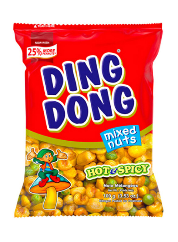 

Ding Dong Hot & Spicy Mixed Nuts, 100g