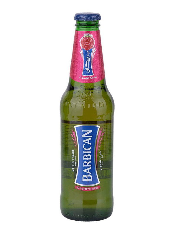 Barbican Non-Alcoholic Malt Beverages Raspberry Flavour, 6 x 330 ml