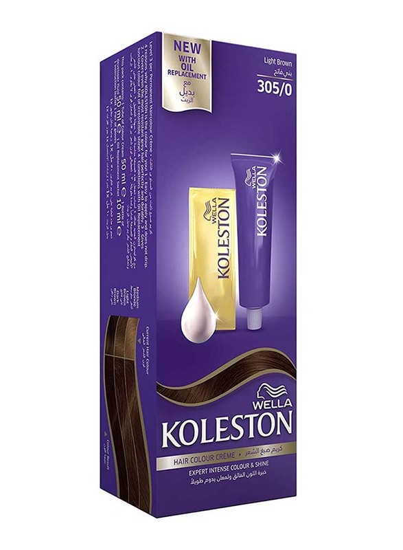 Wella Koleston Hair Colour Creme, 50ml, 305/0 Light Brown