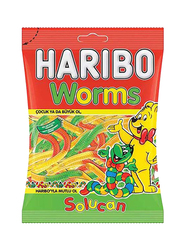 Haribo Worms Artificial Color Free Gummies, 160g