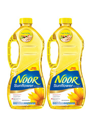 Noor Pure Sunflower Oil, 2 x 1.5 Ltr