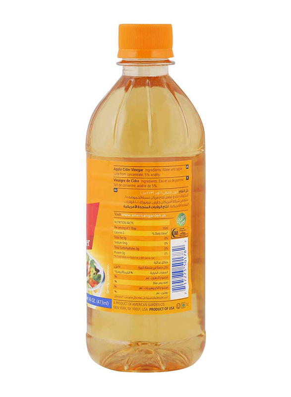 American Garden Natural Apple Cider Vinegar, 500ml