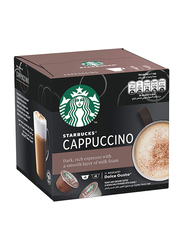 Starbucks Rich & Creamy Arabica Cappuccino Coffee Capsules, 12 x 10g
