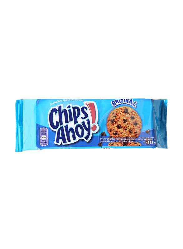 Nabisco Chips Ahoy Original Chocolate Chip Cookies, 128g