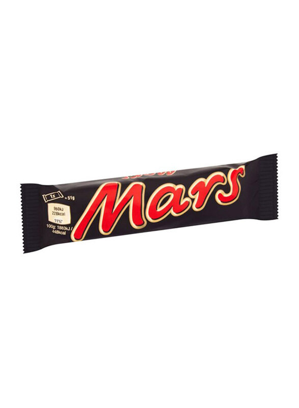 

Mars Chocolate Bar, 51g