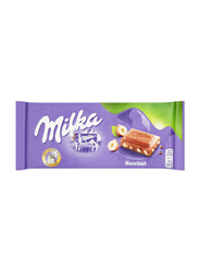 Milka Hazelnut Chocolate, 100g
