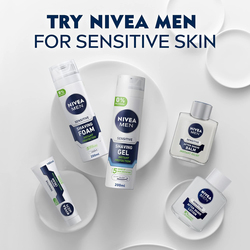 Nivea Men Alcohol Free Shaving Gel for Sensitive Skin, 200ml