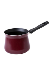 RoyalFord 300ml Non-Stick Aluminium Coffee Warmer, 7.5 cm, Red/Black