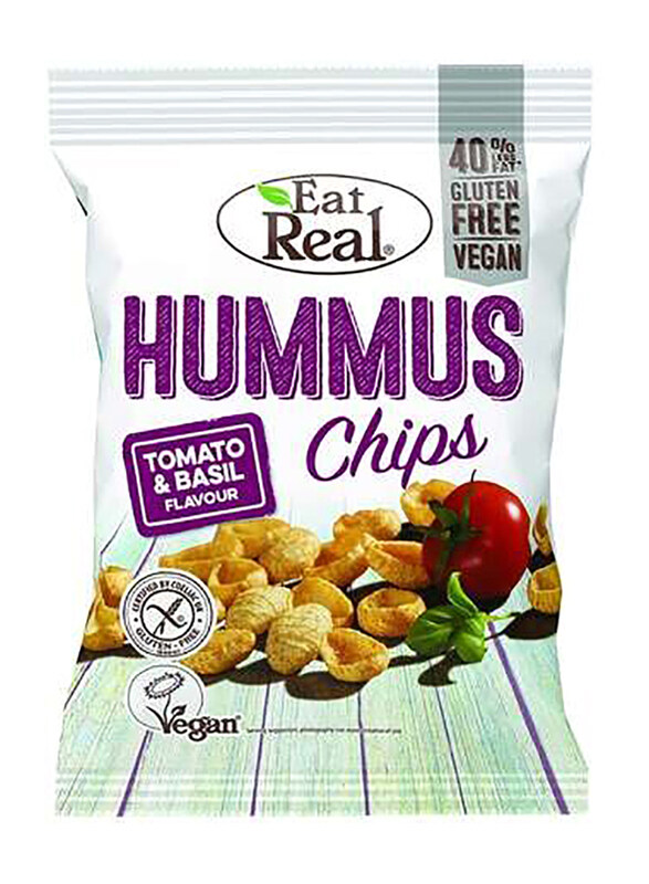 

Eat Real Tomato & Basil Hummus Chips, 135g