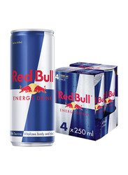 Red Bull Energy Drink, 4 Cans x 250ml