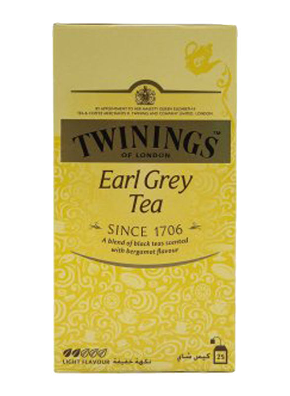 Twinings Earl Grey Tea Bags, 25 x 2g