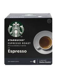 Starbucks Arabica Espresso Coffee Dark Roast, 12 Capsules
