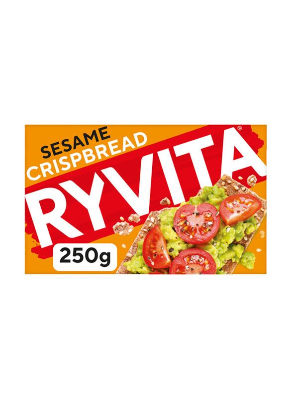 Ryvita Crunchy Rye Bread with Sesame, 250g
