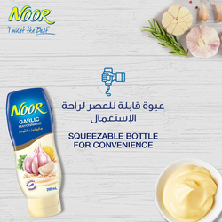 Noor Mayonnaise with Garlic, 295ml