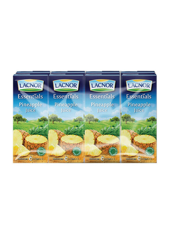 

Lacnor Essentials Long Life Pineapple Juice, 8 x 180ml