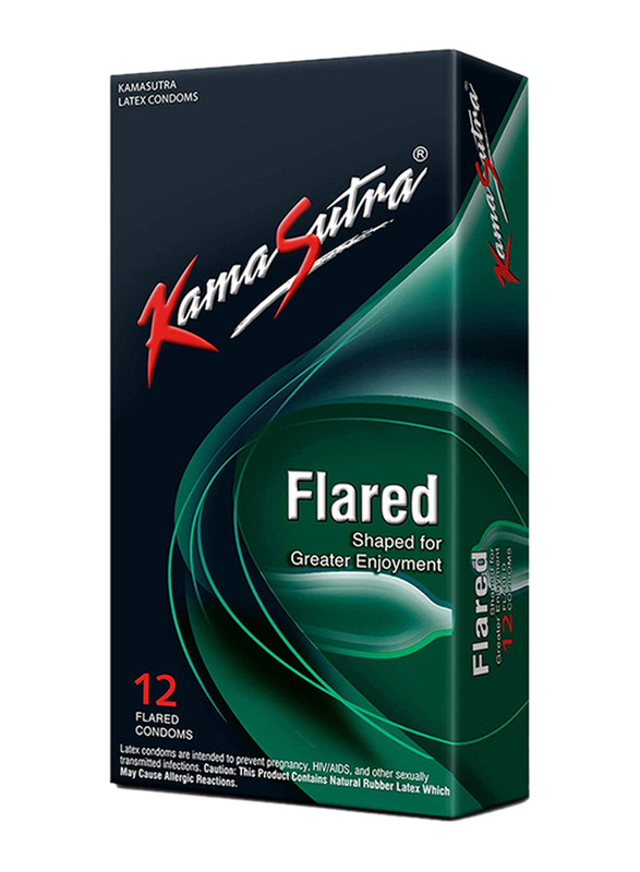 Kamasutra Flared Condoms, 12 Piece