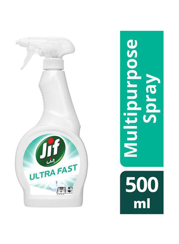 JIF Ultra Fast Multipurpose Cleaning Spray, 500ml